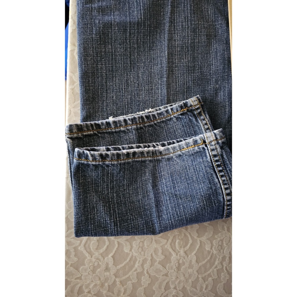 Levis 505 Regular Fit Straight Leg Jeans Mens Size 38x30‎ Blue Medium Wash Denim - Picture 9 of 9